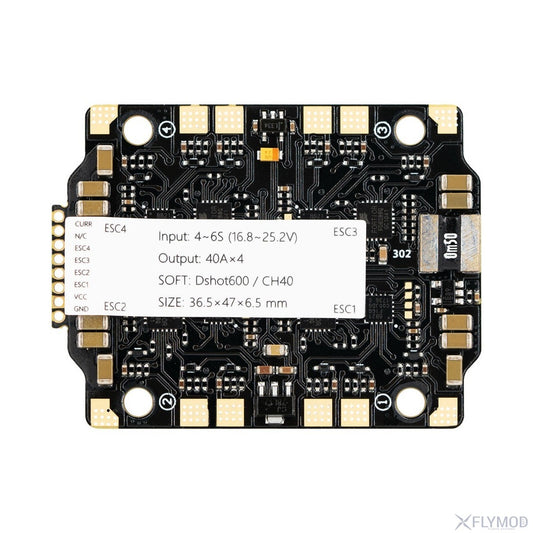 1008 esc diatone mamba f40mk2 dshot600 4in1 40a 6s