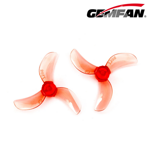 10503 1 propellers gemfan 1208 3 31mm pc durable 0 8mm clear red 4ccw 4cw