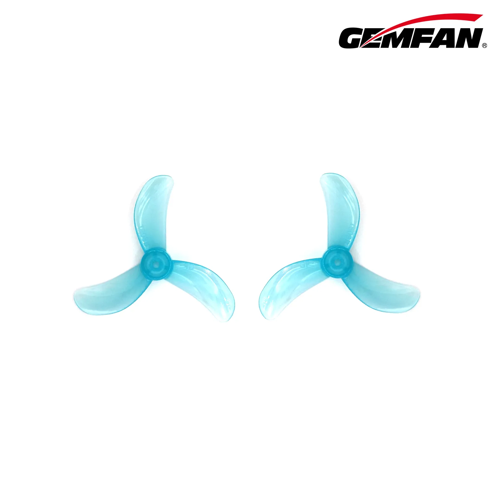10578 2 propellers gemfan 1608 3 40mm pc durable 1 5mm clear blue 4ccw 4cw