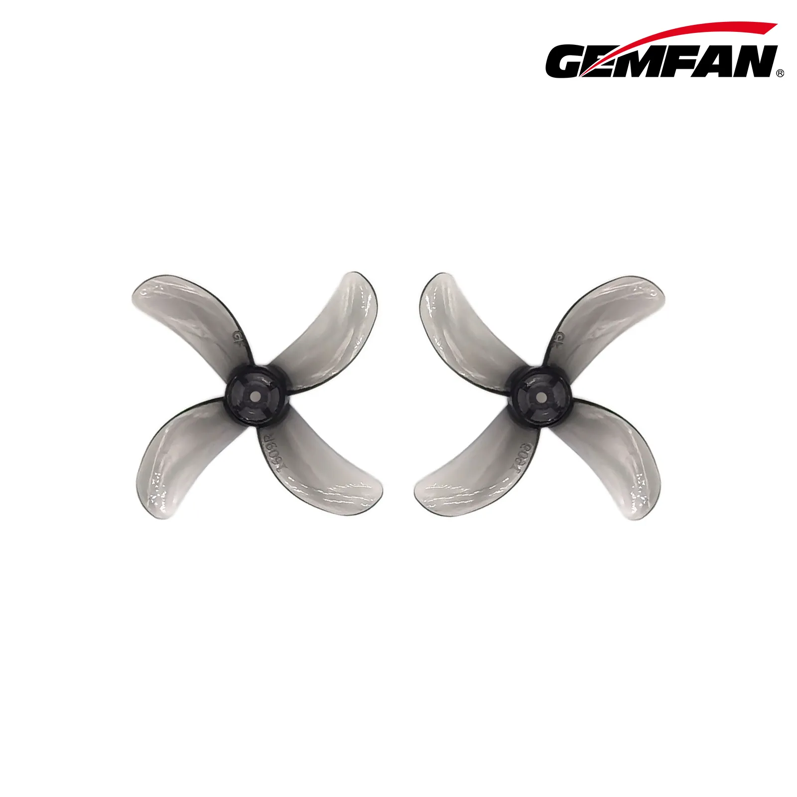 10581 2 propellers gemfan 1609 4 40mm pc durable 1mm clear gray 4ccw 4cw