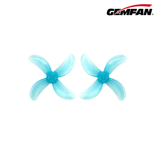 10593 2 propellers gemfan 1609 4 40mm pc durable 1 5mm clear blue 4ccw 4cw