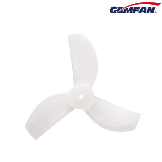 10611 2 propellers gemfan 35mm 3 pc shaft 1mm milk white 4ccw 4cw