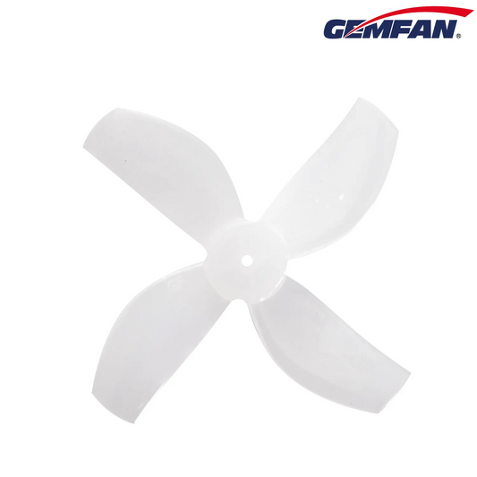 10623 2 propellers gemfan 35mm 4 pc shaft 1mm milk white 4ccw 4cw