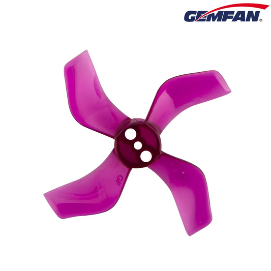 10707 2 propellers gemfan 1636 4 40mm pc durable 1 5mm clear purple 4ccw 4cw