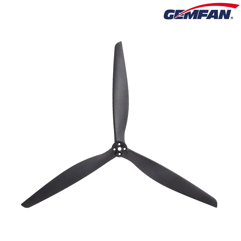 10818 1 propellers gemfan x class 1310 3 reinforced carbon nylon black 1ccw 1cw