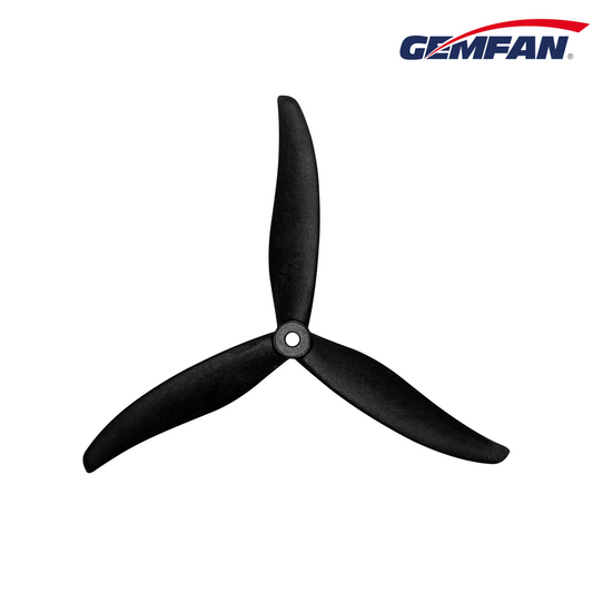 10857 2 propellers gemfan 7037 3 reinforced carbon nylon black 2ccw 2cw