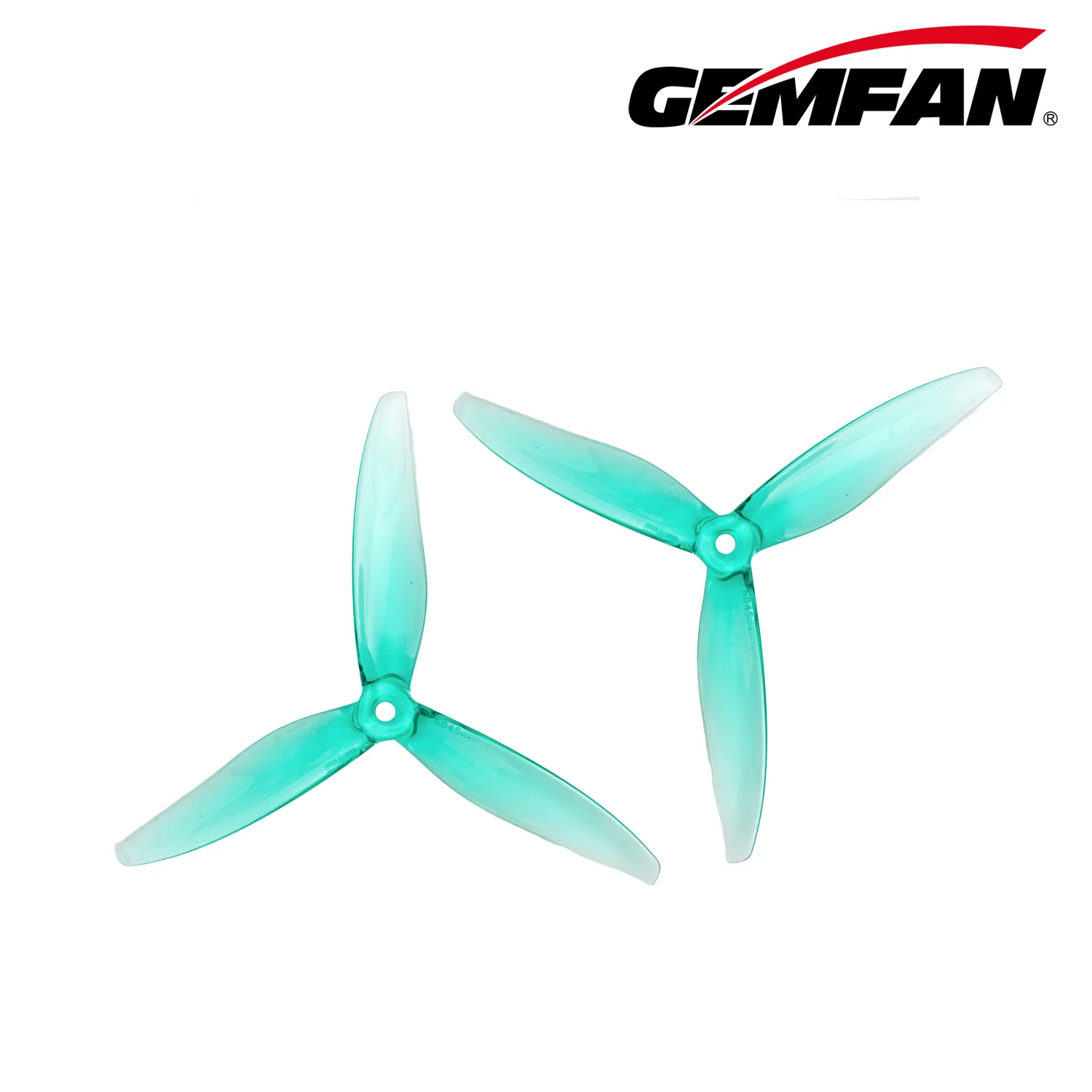 10986 2 propellers gemfan hurricane 6045 3 pc durable clear green 2ccw 2cw