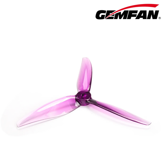 10998 3 propellers gemfan hurricane 5127 3 pc durable clear purple 2ccw 2cw