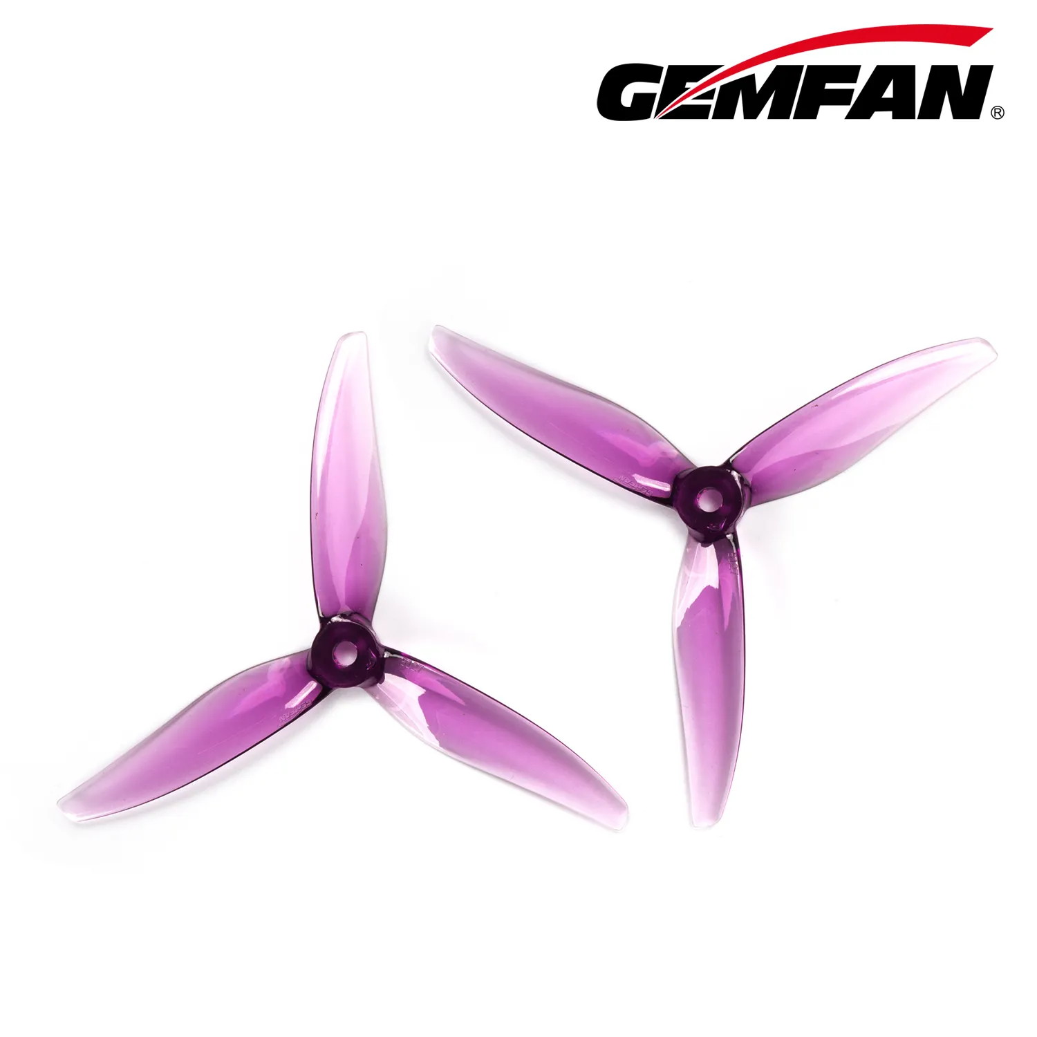 10998 5 propellers gemfan hurricane 5127 3 pc durable clear purple 2ccw 2cw