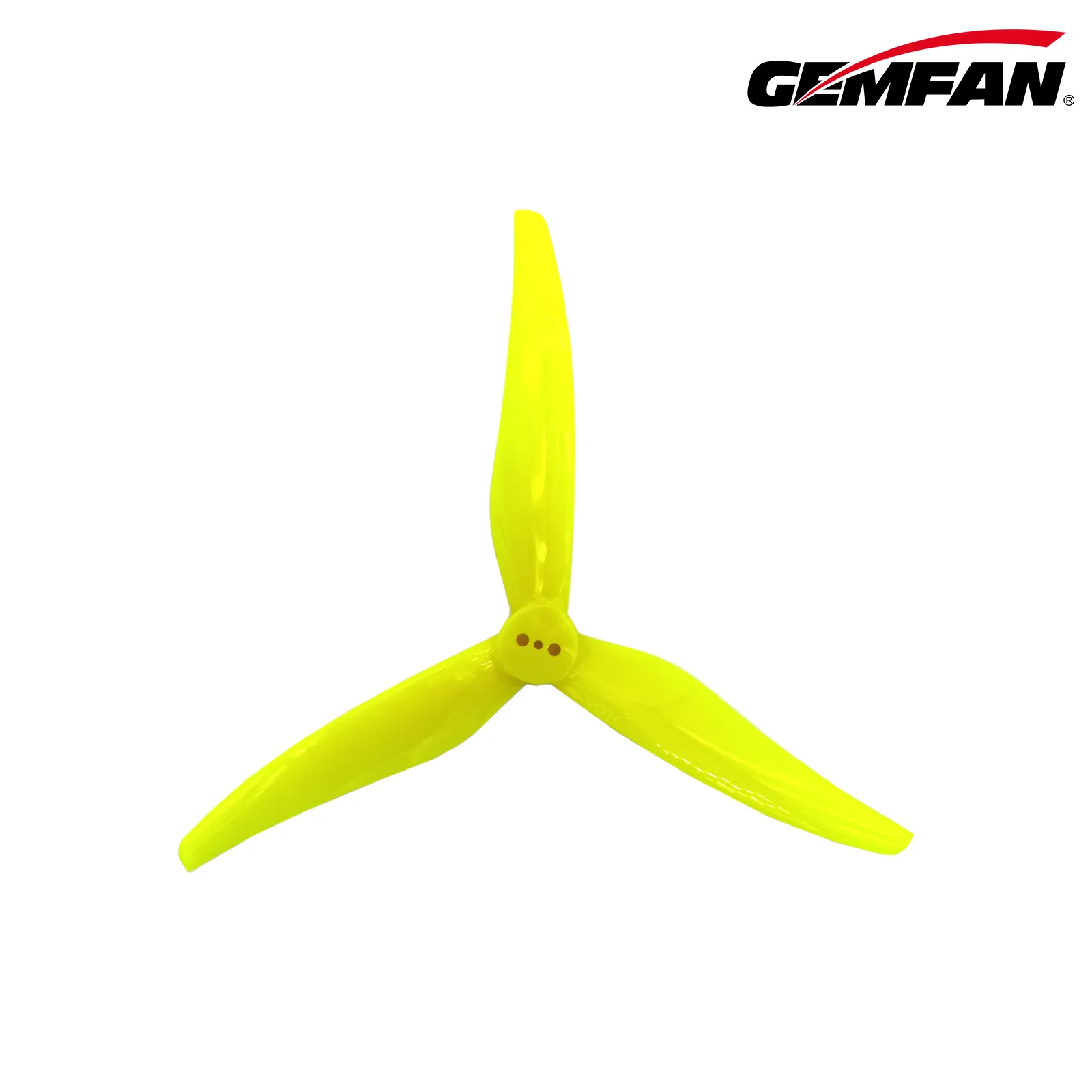 11019 6 propellers gemfan super light 5125 3 pc durable t mount 1 5mm yellow 2ccw 2cw
