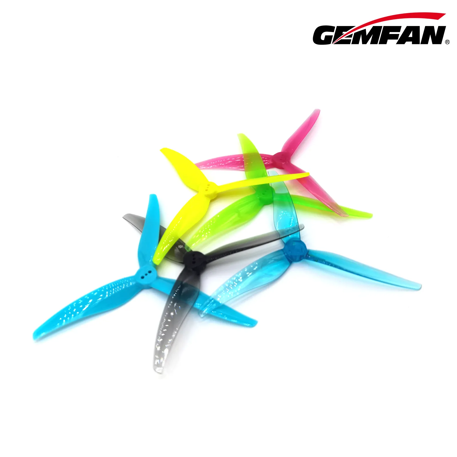 11022 11 propellers gemfan super light 5125 3 pc durable t mount 1 5mm blue 2ccw 2cw