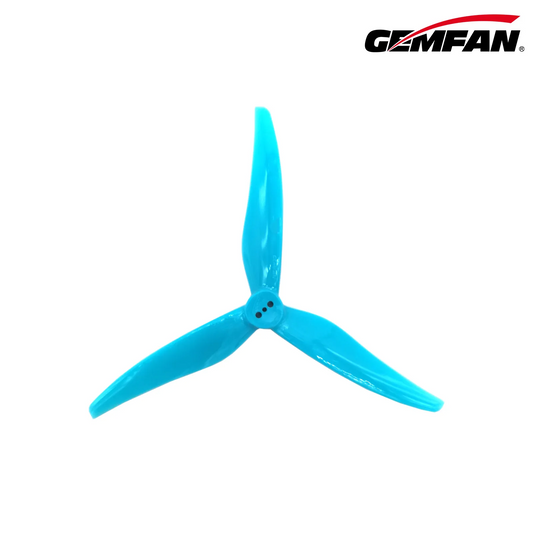 11022 6 propellers gemfan super light 5125 3 pc durable t mount 1 5mm blue 2ccw 2cw