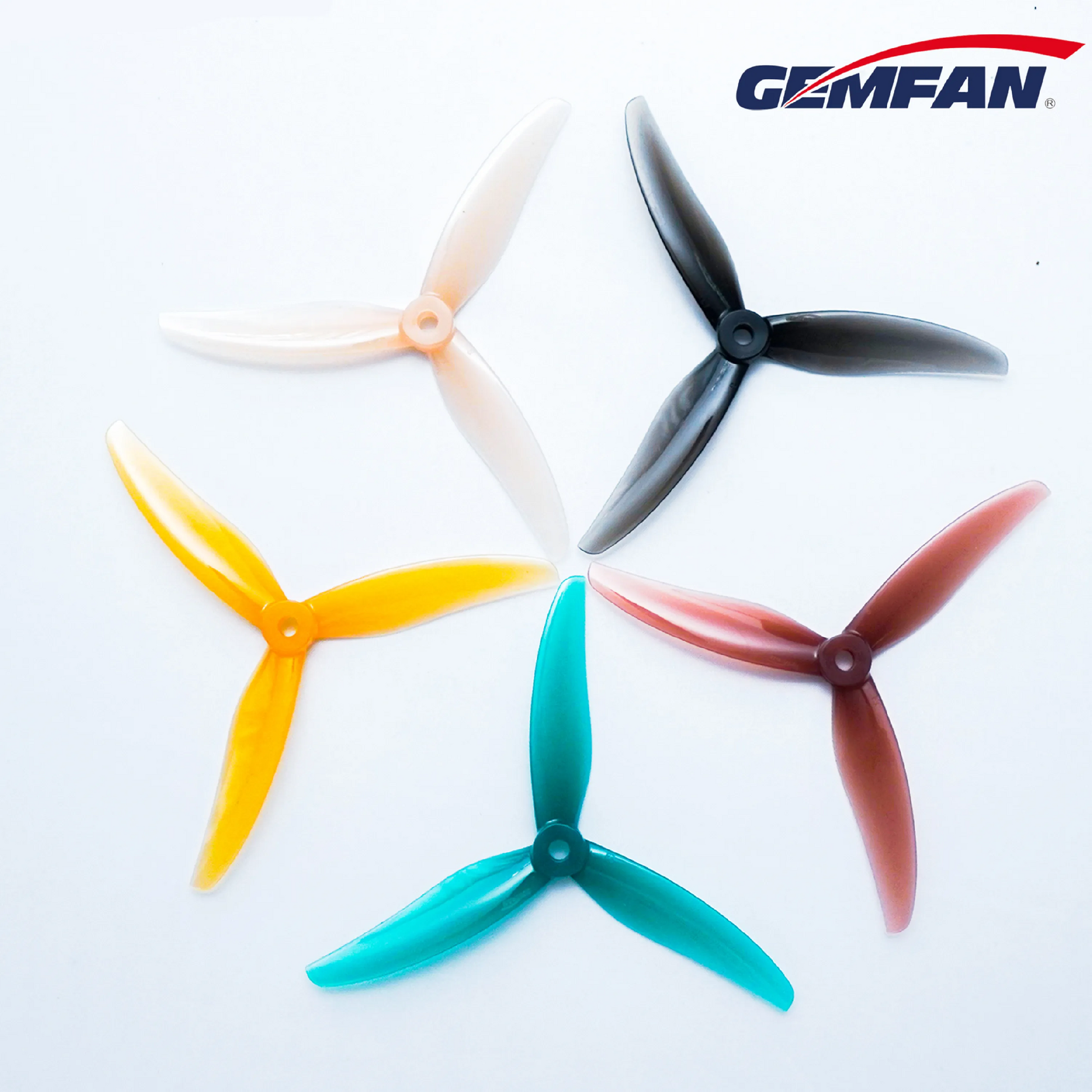 11049 3 propellers gemfan freestyle3s pc durable 5 1x3x3 green 2ccw 2cw
