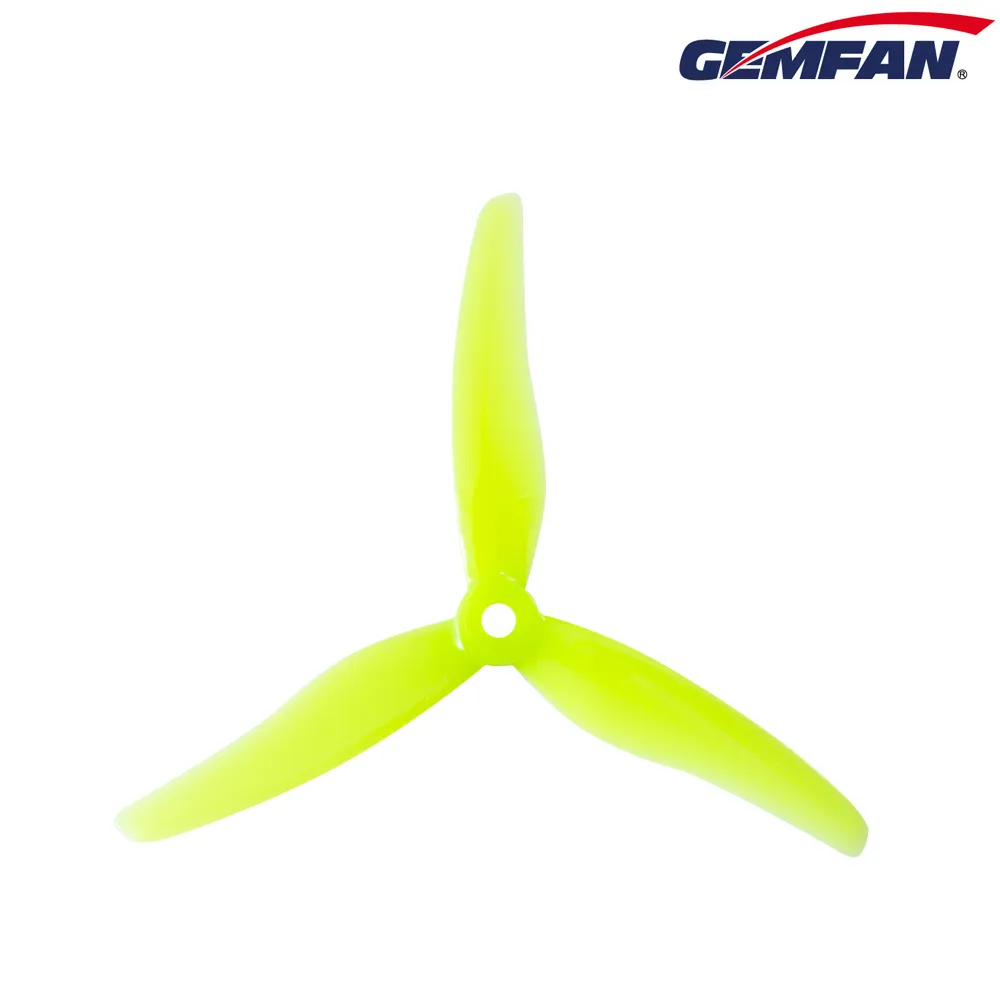 11082 2 propellers gemfan freestyle hurricane 51433 3 pc durable yellow 2ccw 2cw