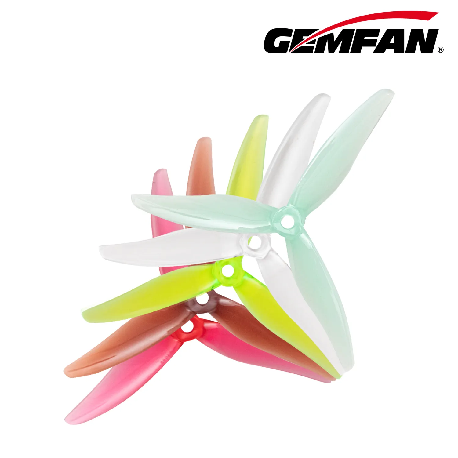 11169 3 propellers gemfan hurricane mck 51366 3 rev3 pc durable radioactive yellow 2ccw 2cw