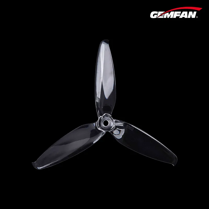 11289 2 propellers gemfan flash 5552 3 pc durable clear 2ccw 2cw