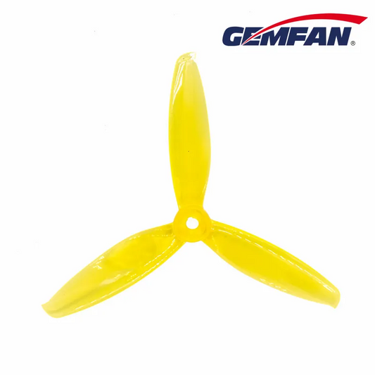 11340 1 propellers gemfan windancer 5043 3 pc durable clear yellow 2ccw 2cw
