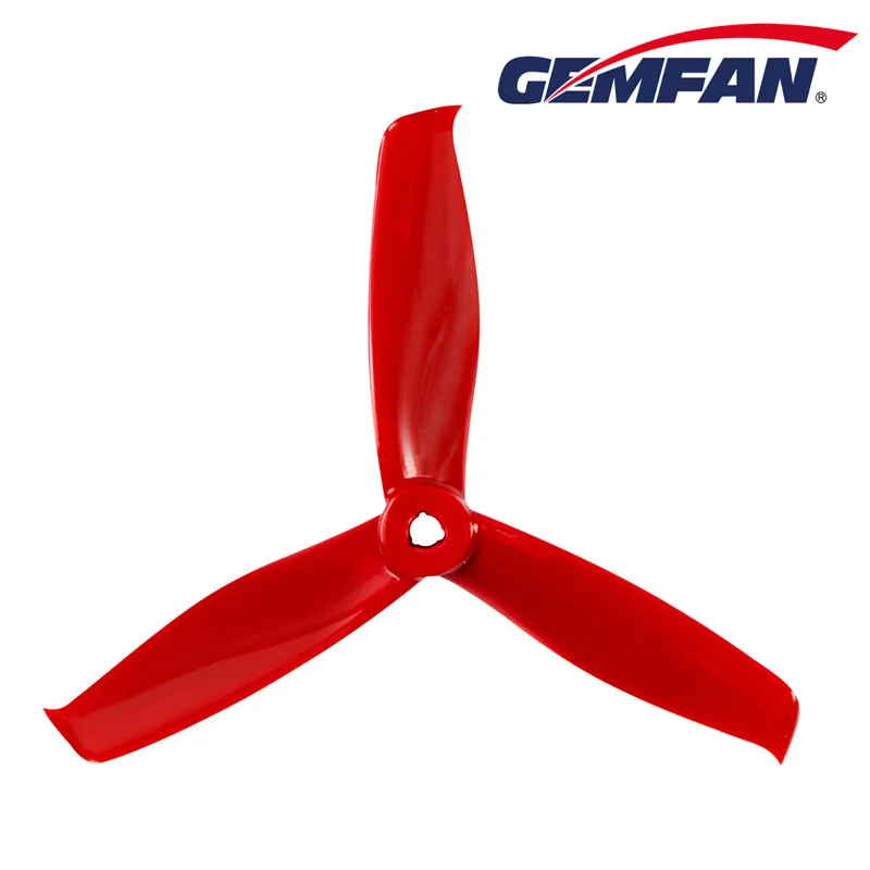 11361 1 propellers gemfan hulkie 5055s 3 pc durable popo ferrari red 2ccw 2cw