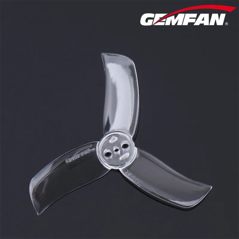 11433 2 propellers gemfan hulkie 2040 3 pc durable t mount clear 4ccw 4cw