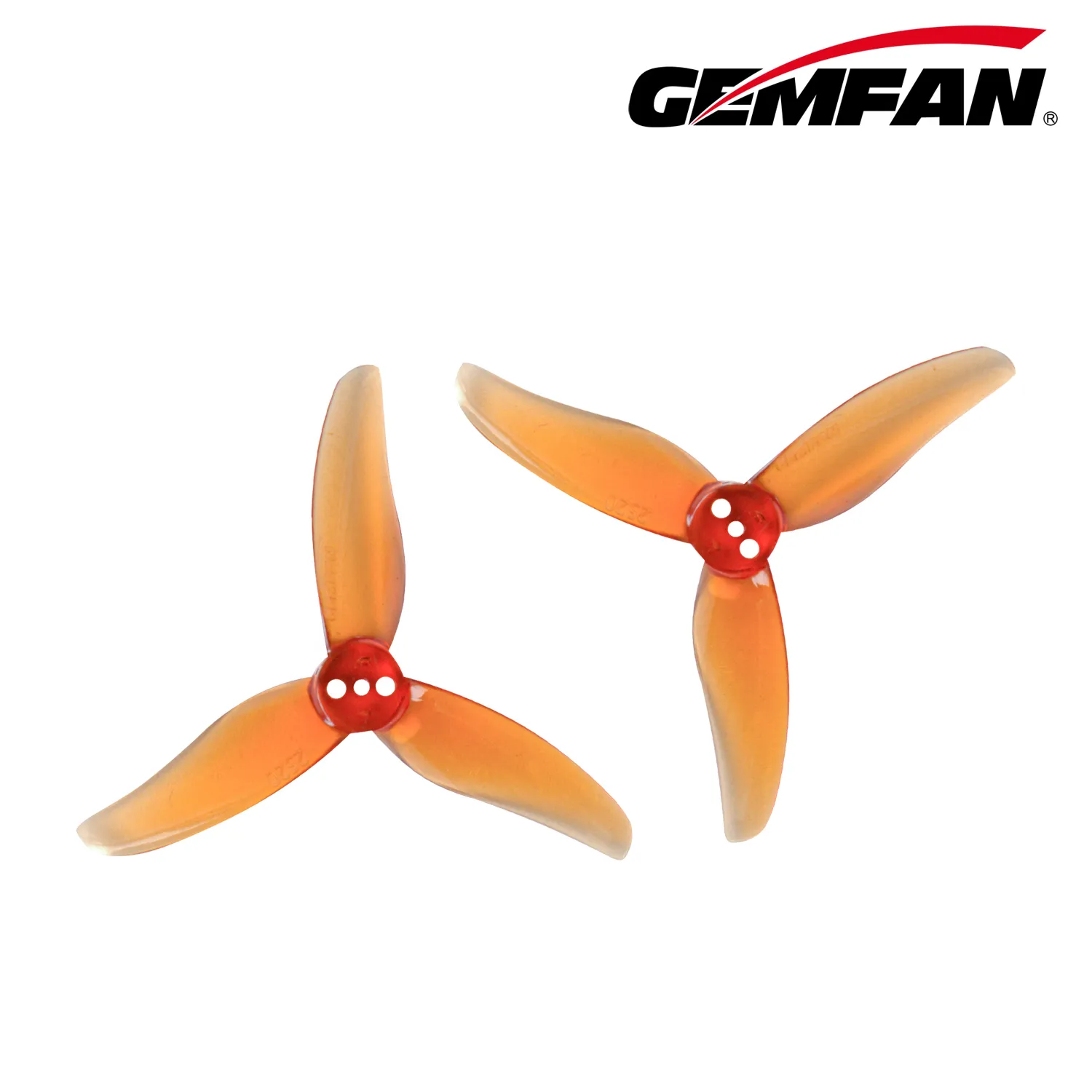 11487 5 propellers gemfan hurricane 2520 3 pc durable 1 5mm whisky 4ccw 4cw