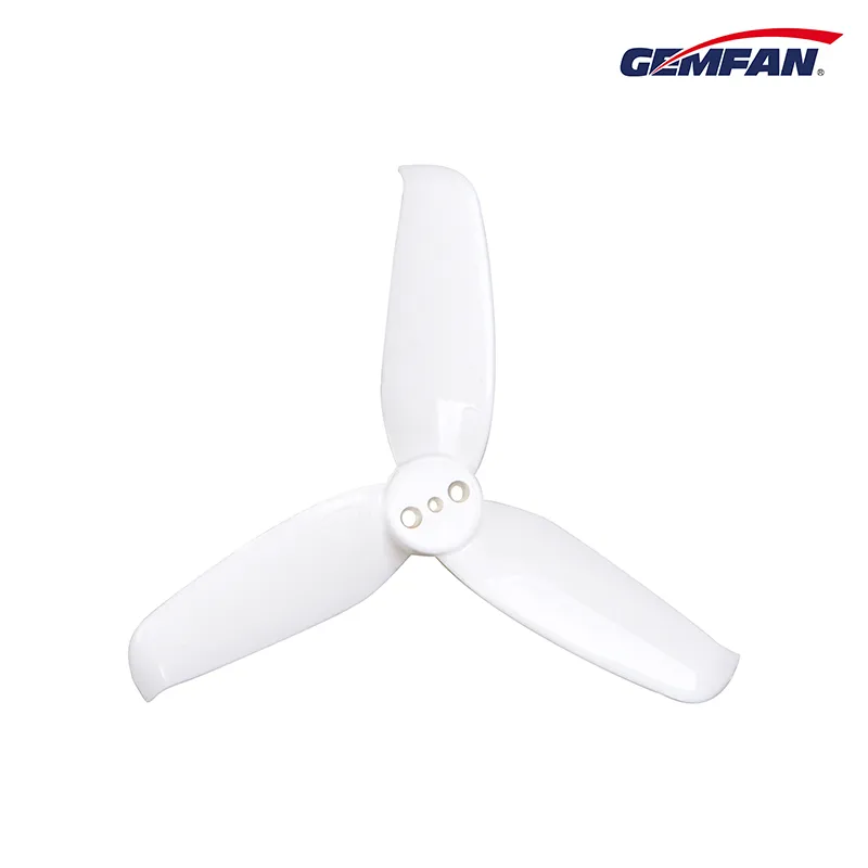 11496 1 propellers gemfan flash 2540 3 pc durable 1 5mm white 4ccw 4cw