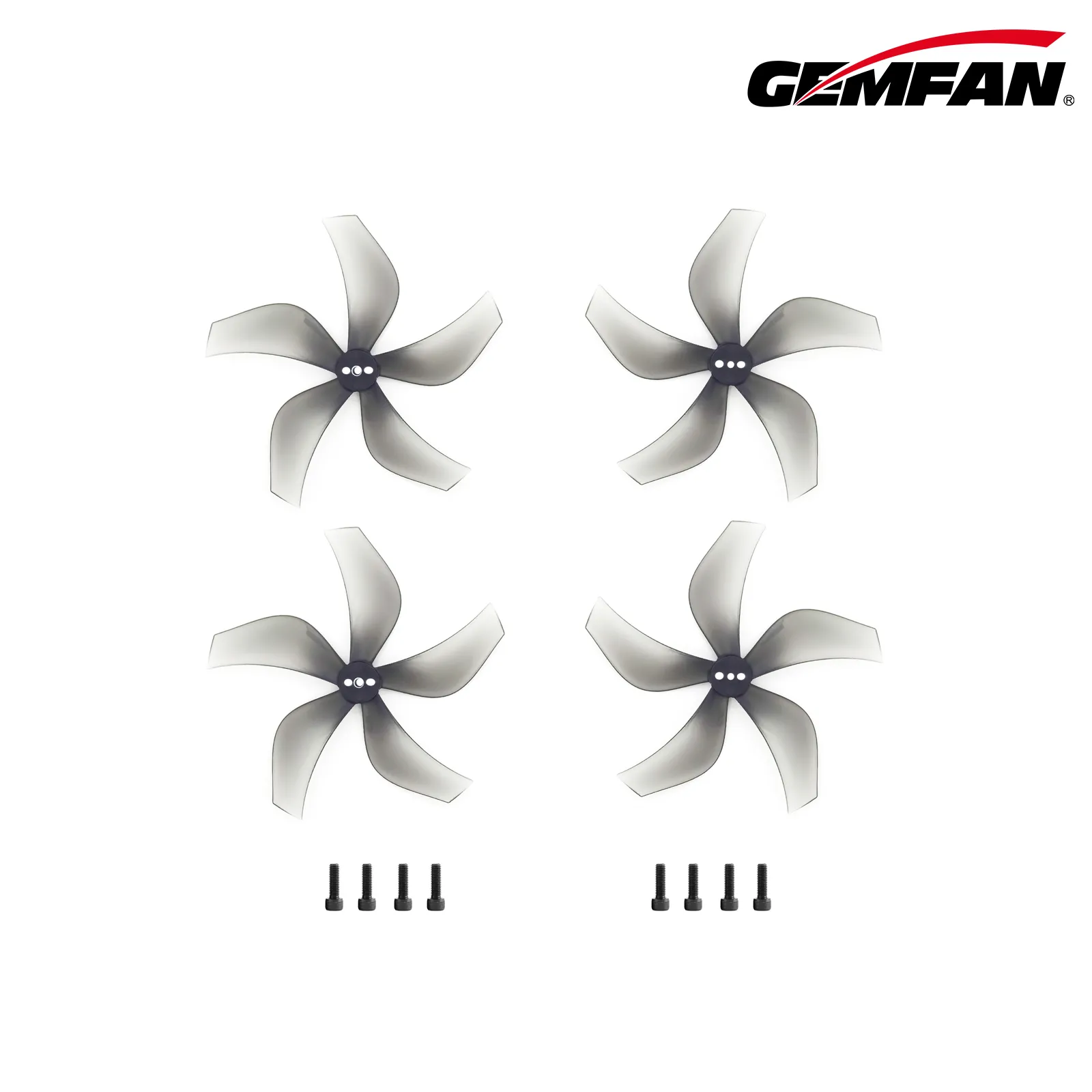 11766 2 propellers gemfan ducted 2925 5 pc 2mm clear gray 2ccw 2cw