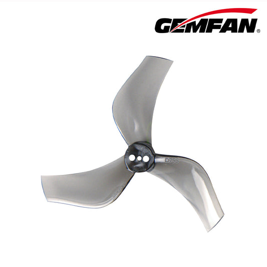 11850 3 propellers gemfan ducted d75s 3 3inch pc t mount 1 5mm clear gray 2ccw 2cw