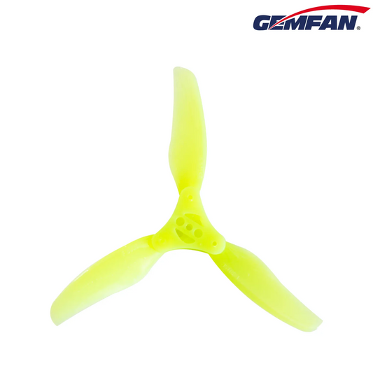 11949 2 propellers gemfan f3015 3 floppy proppy t mount yellow 2ccw 2cw