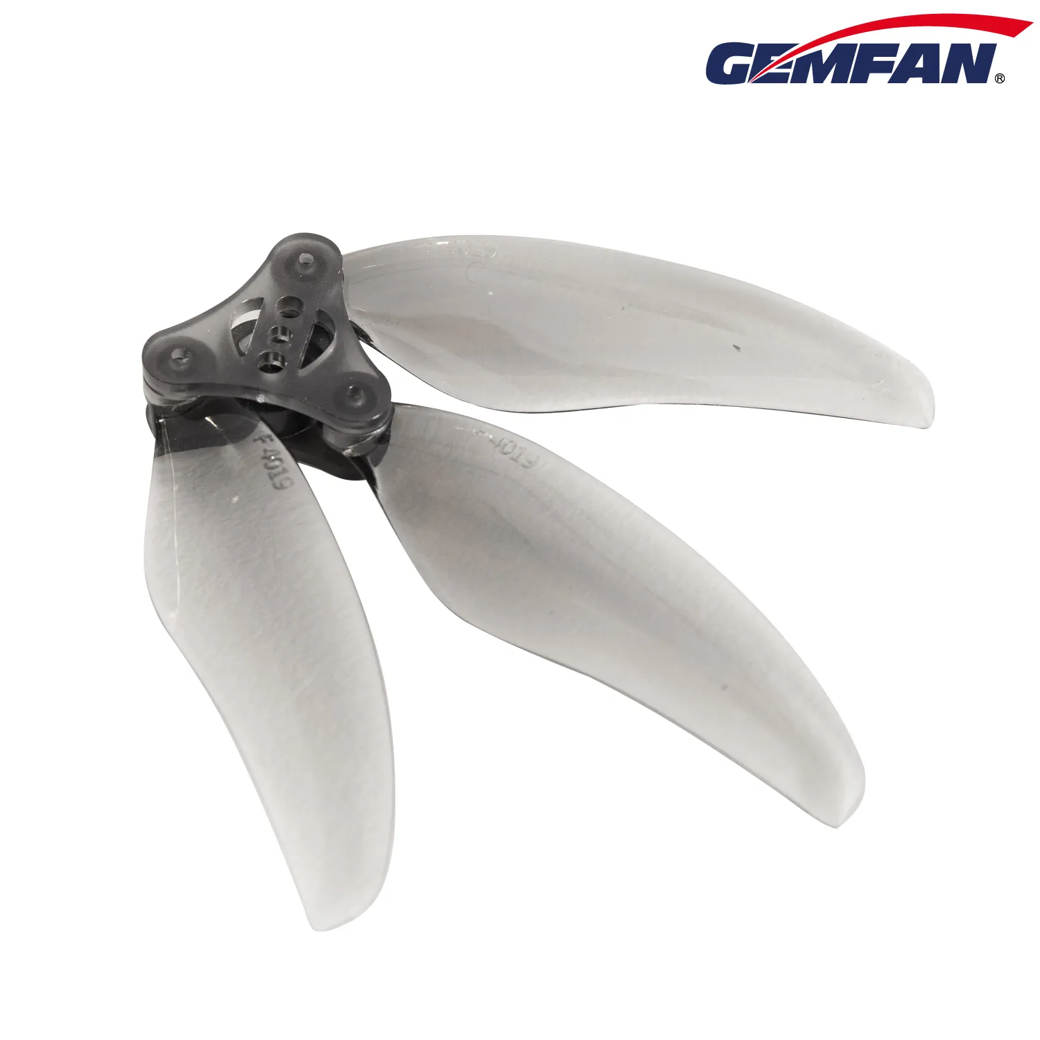 11961 2 propellers gemfan f4019 3 floppy proppy t mount clear gray 2ccw 2cw
