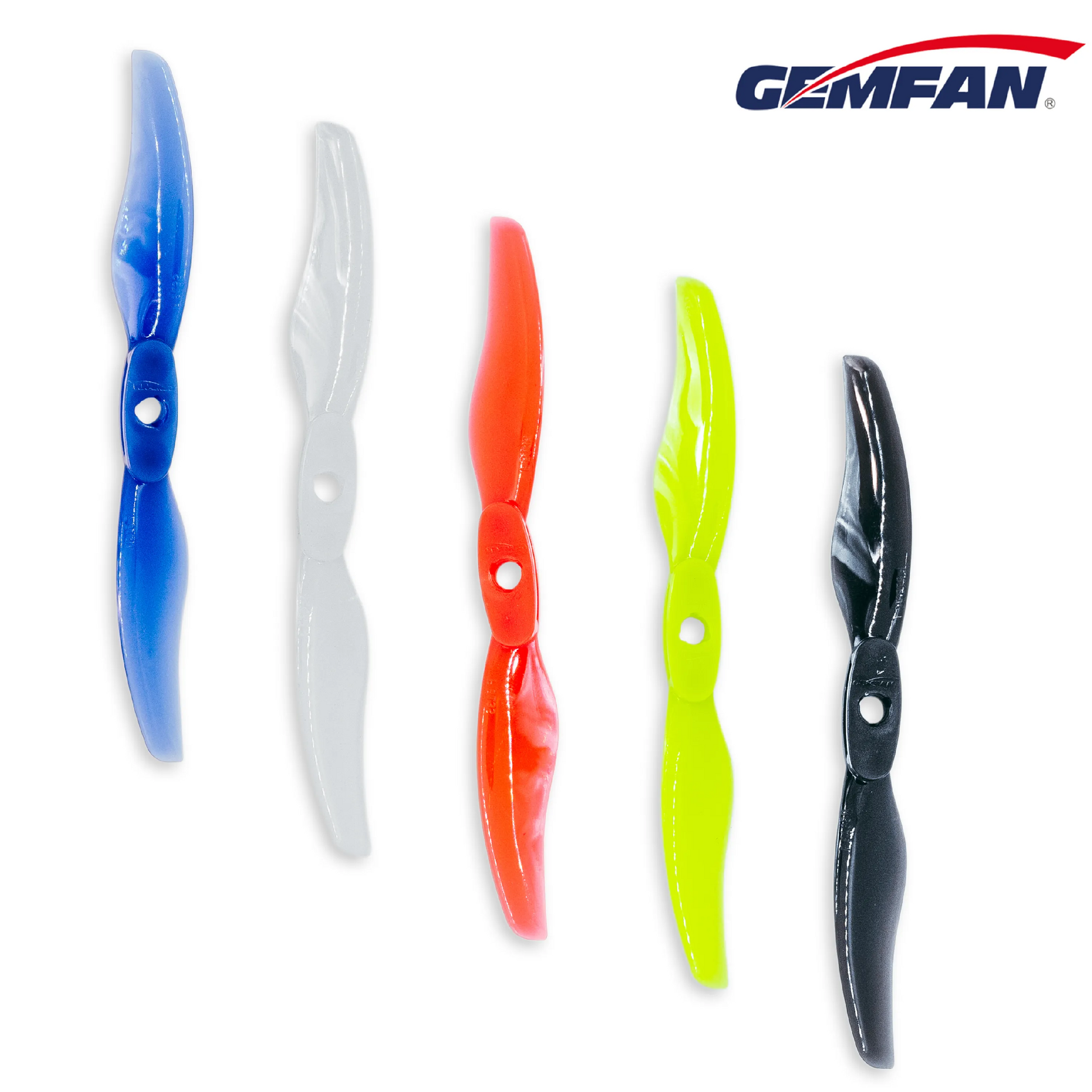 11973 3 propellers gemfan f5135 2 floppy proppy white 2ccw 2cw