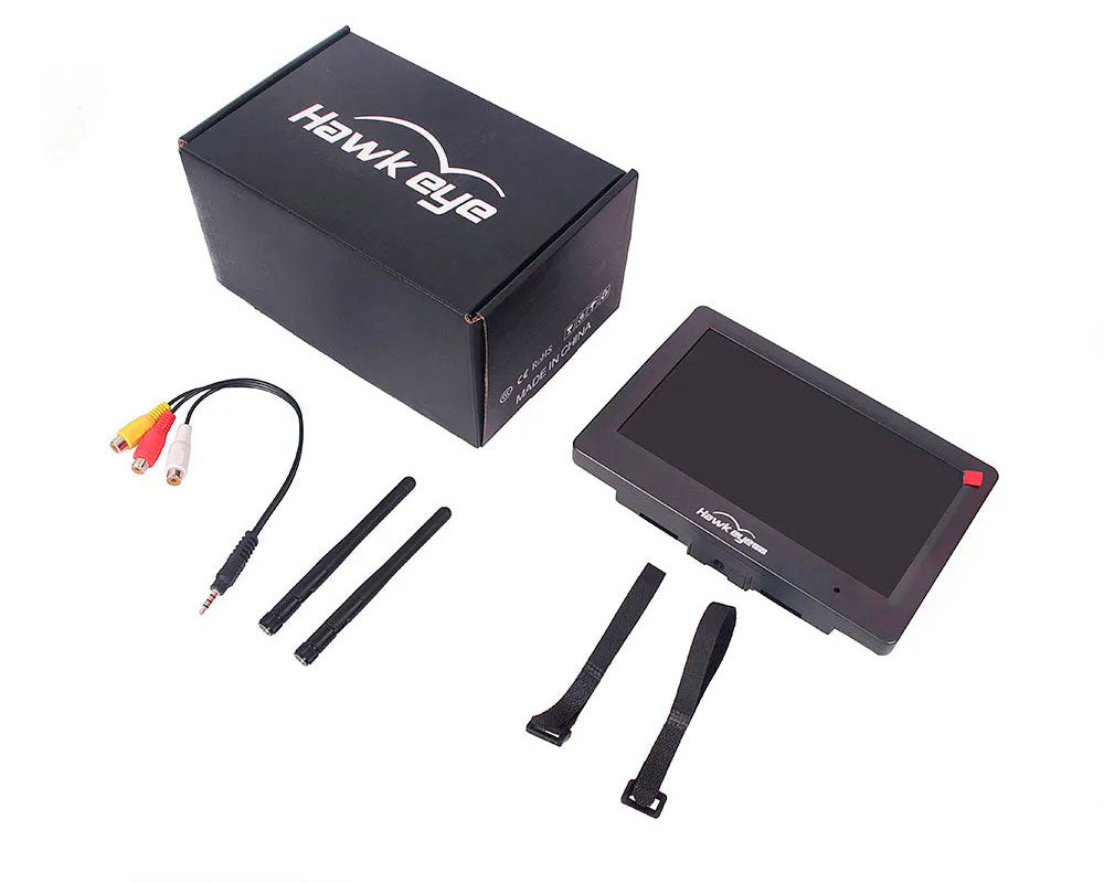 12042 5 monitor hawkeye 7 inch sharp vision 2 with dvr hdmi