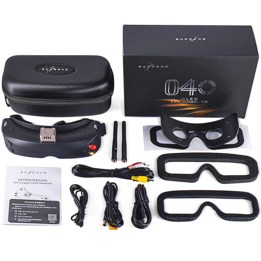 12315 goggles skyzone sky04o black