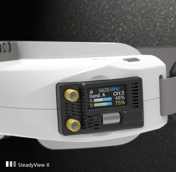 12678 2 vrx skyzone steadyview x 4 9 5 8g ips