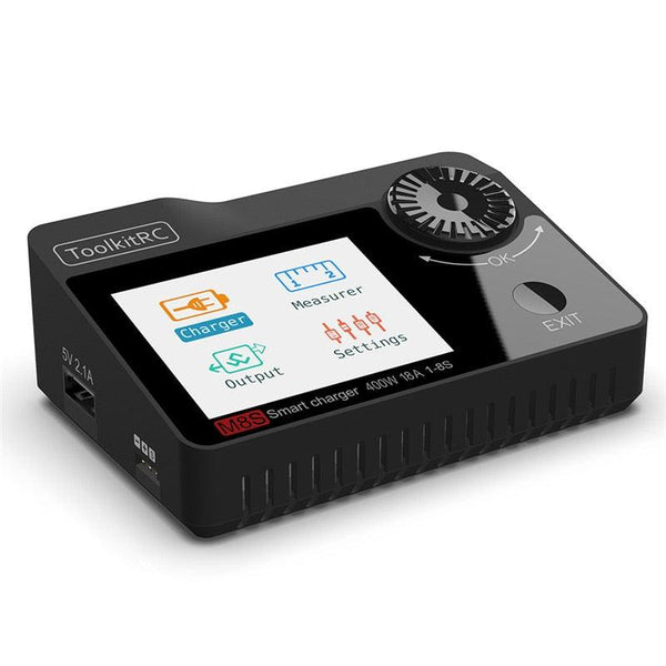 12822 charger toolkitrc m8s black