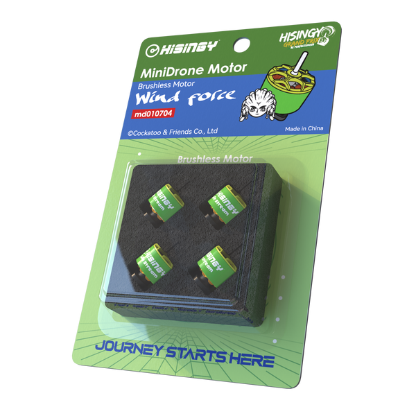 13360 motor hisingy wind force 4pcs 16000kv