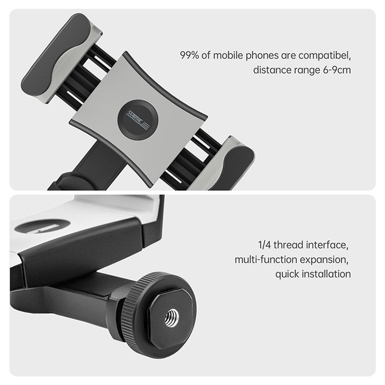 13441 3 mobile phone holder startrc multifunctional vertical and horizontal rotating
