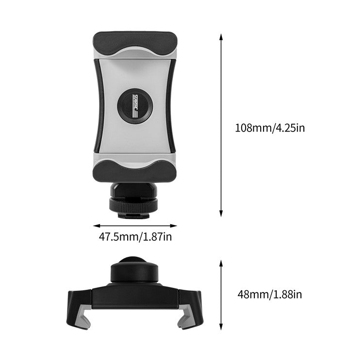 13441 8 mobile phone holder startrc multifunctional vertical and horizontal rotating