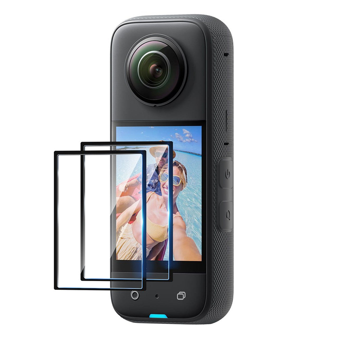 13453 3 glass protective film startrc for insta360 x3 2pcs pack