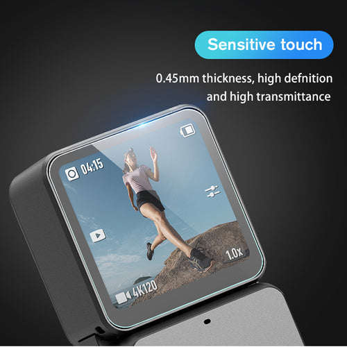 13477 7 tempered glass screen protector film startrc for dji action 2