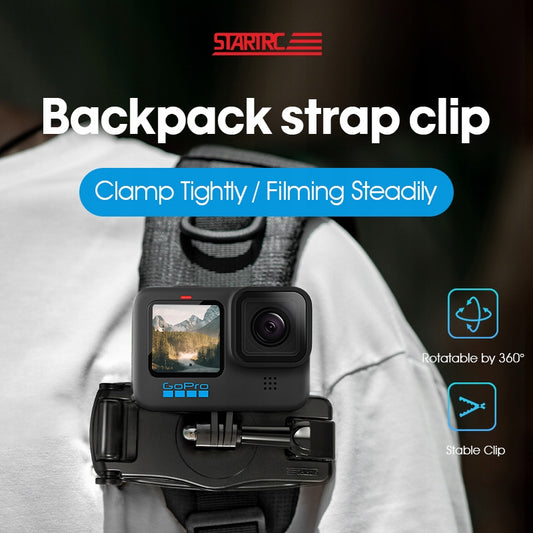 13486 strengthen backpack strap clip startrc for action cameras