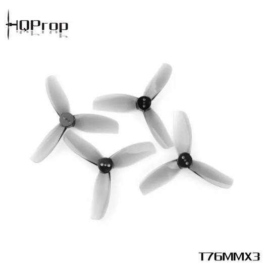 13492 3 propellers hqprop t76mmx3 for cinewhoop grey 2cw 2ccw