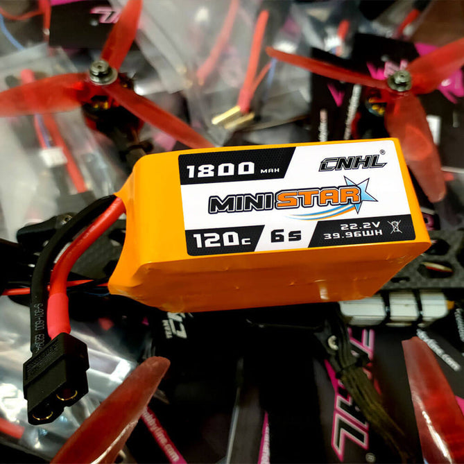 13842 4 battery cnhl lipo 6s 22 2v 1800mah 120c xt60