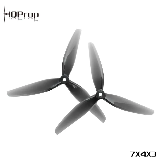 13953 1 propellers hqprop 7x4x3 3 blade 7 light grey 2cw 2ccw