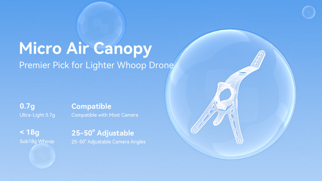 14121 6 micro air canopy betafpv 6pcs multicolor