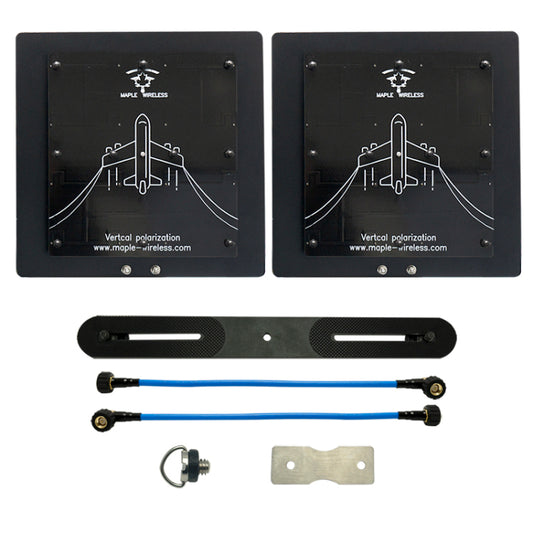 14409 3 antenna maple wireless sma kit 21db directional