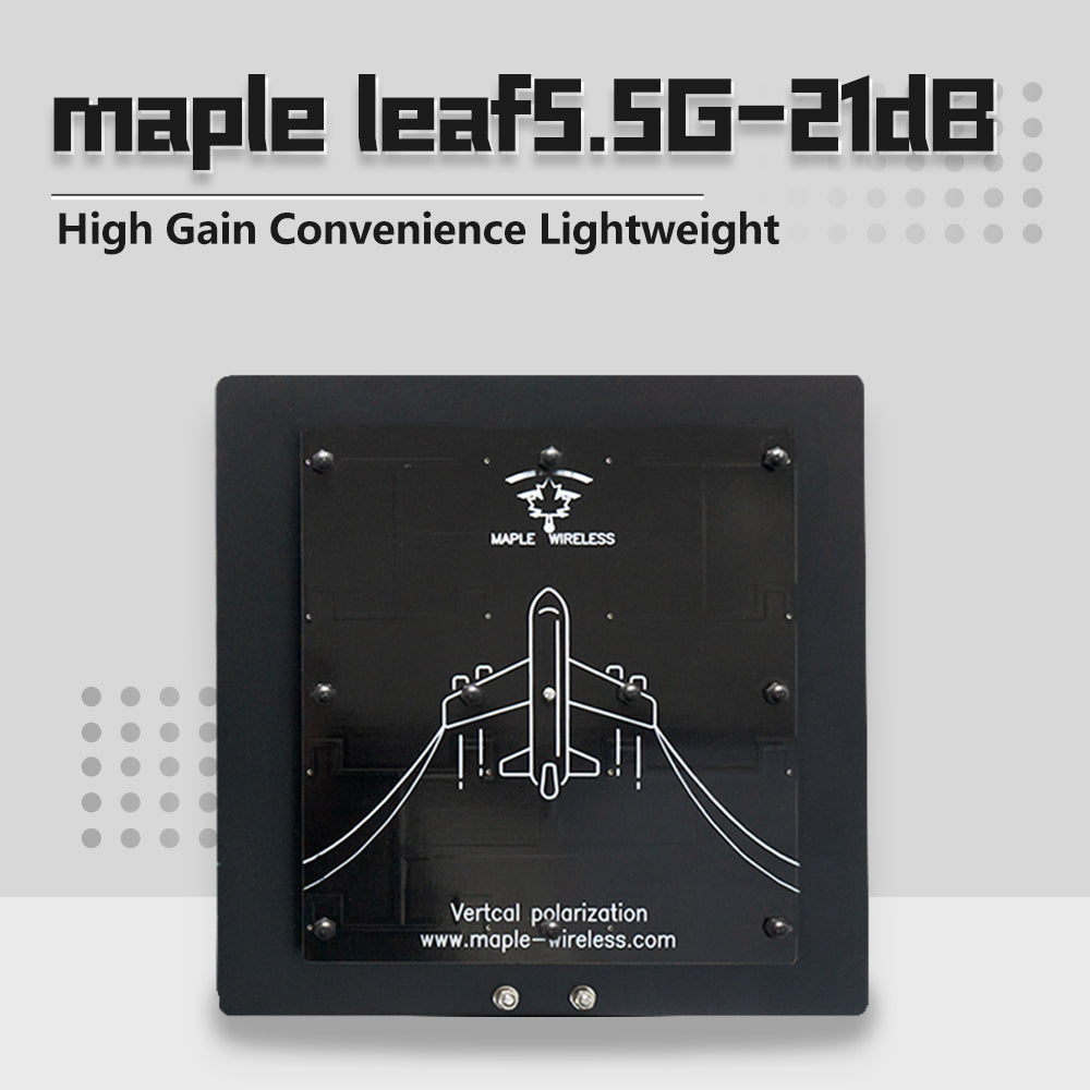 14409 antenna maple wireless sma kit 21db directional