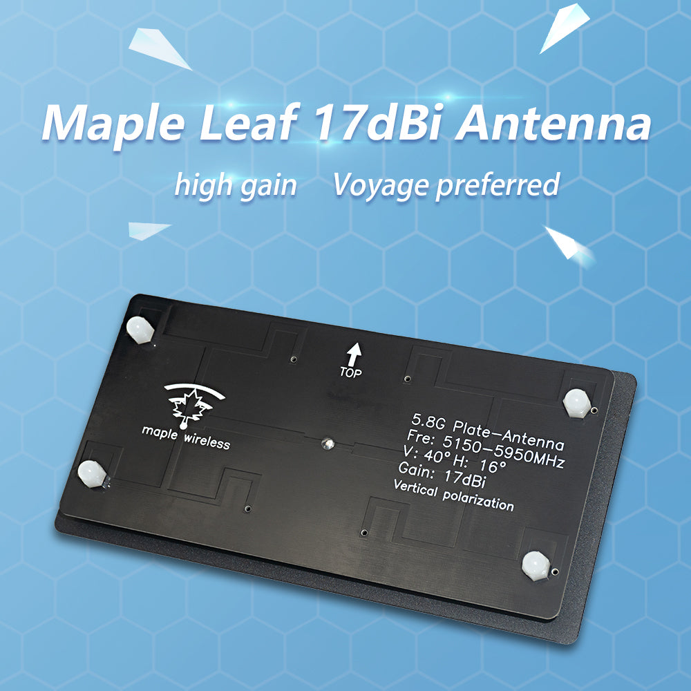 14424 1 antenna maple wireless 17db directional sma aat