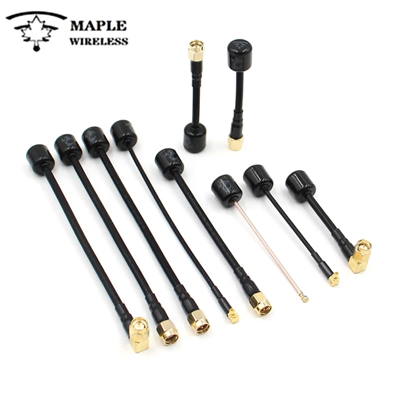 14445 antenna maple wireless 5 8g 2dbi omnidirectional rp sma 8 2cm