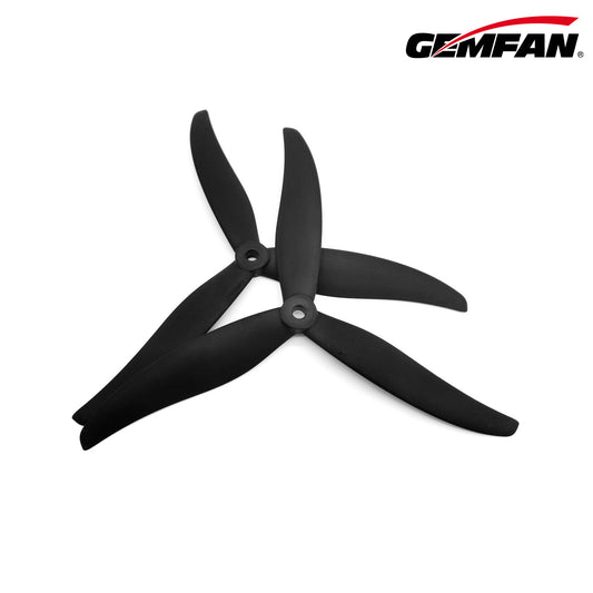 14460 1 propellers gemfan 7037gn 3 blade 7 black 2ccw 2cw
