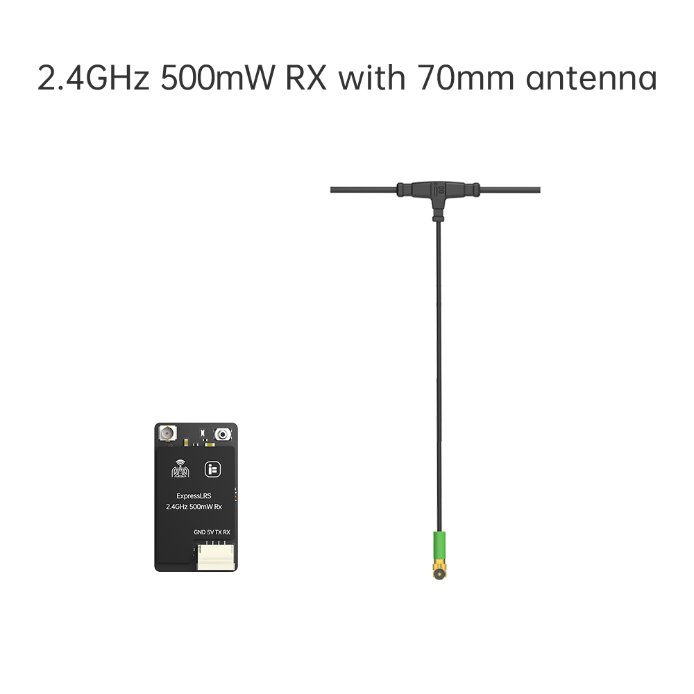 14889 receiver iflight elrs 2 4g rx 500mw 70mm mini antenna